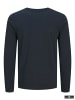 Jack & Jones Langarm-T-Shirt in Navy Blazer