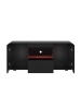 ebuy24 TV Tisch LevelUp Schwarz 115 x 42 cm