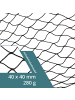 relaxdays Anhängernetz in Schwarz - 1,5 x 2,7 m