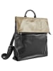 Cluty City-Rucksack echt Leder in beige