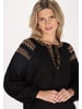 usha FESTIVAL Damen Bluse in Schwarz