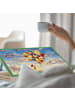 relaxdays Puzzlebrett in Natur/ Grün - (B)81 x (H)4 x (T)57 cm