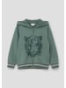 s.Oliver Sweatshirt Jacke langarm in Petrol