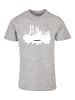 F4NT4STIC T-Shirt Cities Collection - Munich skyline in grau meliert