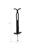 relaxdays Pogo Stick in Schwarz - bis 60 kg