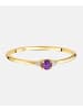 Diamant L'éternel Ring aus 375 Gelbgold mit Amethyst