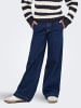 KIDS ONLY Jeans mit weitem Bein in Dark Blue Denim