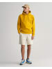 Gant Tonal Archive Shield Hoodie in Gelb