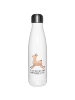 Mr. & Mrs. Panda Thermosflasche Lama Springen mit Spruch in Weiß