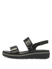 Tamaris Sandale Sandalette in schwarz