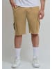 Forbest Cargo Bermuda Shorts Kurze Freizeit Hose mit Tunnelzug in Beige