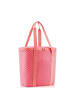 Reisenthel thermo shopper - Kühltasche 38 cm (twist powder blue) in mesh coral