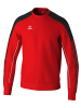 erima Unisex Erwachsene Sweatshirt in rot/schwarz
