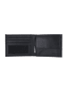 oxmox Leather Geldbörse RFID Schutz Leder 11 cm schwarz-pure 2.0