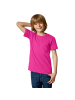 tectake Einfarbiges T-Shirt für Kinder, pink