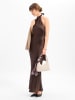 Marie Lund Kleid in schoko - 0003