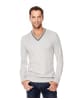 Vincenzo Boretti Pullover tailliert in grau