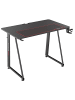 Kuura Gaming Gaming-Tisch in Schwarz 100x60x75cm