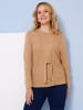 Sieh an! 2-in-1-Pullover in camel