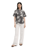 Marc O'Polo Bluse relaxed in Dark Grey