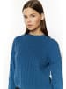 myMo Damen Strickpullover in Marine