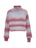 Usha Women Sweater in Lila Mehrfarbig