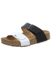 HAFLINGER Pantoletten Andrea in schwarz/weiss