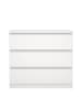ebuy24 Kommode Naia Weiß 77 x 50 cm