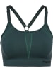 Hummel Sport-BH "Hmlmt Power Seamless Sports Bra" in Grün