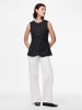 Pieces Weste in Black
