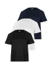 MELA T-Shirt KHIRA Bundle in schwarz / weiß / navy