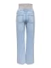 ONLY Jeans mit weitem Bein in Light Blue Denim