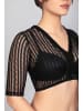 Edelnice Dirndlbluse Anna Schwarz in schwarz
