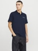 Jack & Jones 2er-Pack Poloshirt in Navy Blazer