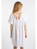DreiMaster Damen Kleid in Weiss