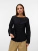 Vero Moda Popelin Hemd in Black