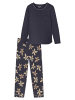 Schiesser Pyjama Comfort in graphit