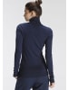 Tamaris Rollkragenpullover in solid navy