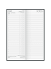 BRUNNEN Vormerkbuch 786 11x29,7cm 1 Tag/2 Seiten Balacron-Deckenband blau 2027