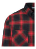 Urban Classics Flanell-Hemden in black/red