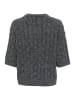 Kaffe Strickpullover KAmalene Loose fit in Dark Grey Melange