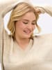 sheego by Joe Browns V-Ausschnitt-Pullover in champagner