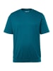 Men Plus Kurzarm T-Shirt in rauchblau
