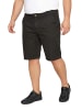 Men Plus Bermuda in schwarz