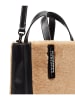 LIEBESKIND BERLIN Handtasche Shearling Paper Bag S in Dark Clay