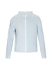 DreiMaster Men Jacket in Blasses Türkis Weiss