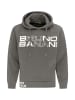 Bruno Banani Hoodie ohne Reißverschluss BROOKS in Anthrazit / Melange
