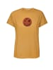 GreenBomb T-Shirt Nature Stork Sun in Goldgelb