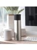 relaxdays Edelstahl-Trinkflasche in Silber - 750 ml