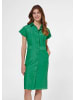 MADELEINE Etuikleid mit dekorativer Knopfleiste in apfelgrün